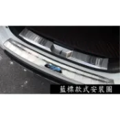 ~歐力斯~日產 NISSAN 18-21年 X-TRAIL 後護板 後內護板 防刮護板 後踏板 後保桿 防刮護板 不鏽鋼
