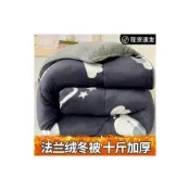 (店+)💥 加厚保暖絨被子冬被雙麵單絨棉被加厚保暖冬季褥子毛絨被芯墊被 羊羔絨被子 法蘭絨暖暖被 棉被 冬被 BSNW