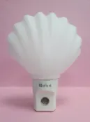 民權橋電子生活百貨 朝日電工LED珍珠貝小夜燈 光控式自動型 LED-402A 造型 海洋風 小夜燈