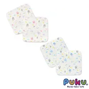Puku 藍色企鵝 紗布印花手帕2入(水眠羊/粉眠羊)【悅兒園婦幼生活館】