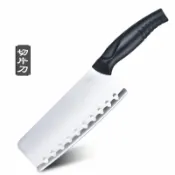 銀聯網日用品生活館 家用廚房不銹鋼宿舍用切菜刀錳鋼鋒利刮皮刀刀具套裝菜刀五件組合1入