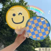 ✨臺灣出貨✨新款夏天可折疊扇團扇迷你便攜卡通小扇子圓扇兒童隨身攜帶折扇子