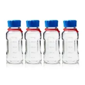 (店+)DURAN YOUTILITY 血清瓶 250ml (4入組)  寬口/ 廣口玻璃水瓶/ 環保水瓶