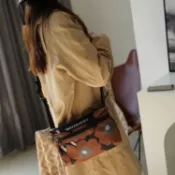 限時特惠# 斜背包 休閒包 斜背包 芬蘭新款時尚Marimekko創意斜背包簡約春夏斜背包輕奢小眾包