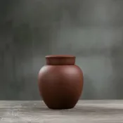全球選品1館 生活百貨 紫砂迷你可攜式茶葉罐中式小號小茶倉醒茶罐散裝家用茶罐茶道空罐