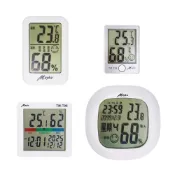 (店+)《現貨》明家 溫溼度計 時鐘 鬧鐘 大螢幕顯示 萬年曆多功能 三種舒適度表情 攝氏華氏 可切換可立可壁掛 園藝嬰兒房家庭