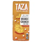【iHerb】Taza Chocolate, 70% 黑巧克力，橙子脆，2.5 盎司（70 克）
