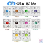 Pleasure 樂趣保險套 (單片包裝) 顆粒螺紋 保險套 單片裝 超薄/平面/加厚/果味【套套管家】