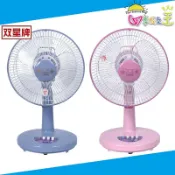 雙星牌 10吋桌扇(隨機色出貨) TS-1030