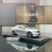 GT Spirit 1/18 賓士 C63 AMG 銀色 限