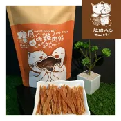 逗奇寵物創意生活館 [寵物零食]肚臍凸凸-原味雞肉條 120g