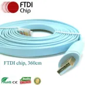 吉宅良品 【熱賣】USB RS232 RJ45 TO USB轉串口線 路由器調試線CONSOLE線