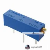 【每份2個】可調電阻3006P精密多圈可調電位器 1K2K5K10K20K50K100K200K500K -1-103