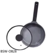 【百利市購物中心】西華 28公分瑞士黑岩不沾深煎鍋鍋具【BSW-OB28】