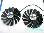 微星RX 580 570 480 470 Gaming 8G 4G顯卡冷卻風扇PLD10010S12HH