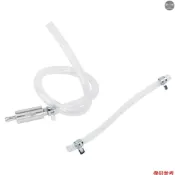 液壓制動洩放器工具可鎖定汽車製動液洩放器洩放軟管,帶單向止回閥