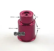 【布魯斯】全新 前輪 前叉 快拆延伸燈座 適用公路車 紫色