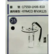 LHJ6 VJR125.MANY125 MANY水鑽版汽油幫浦，噴射幫浦，加強 幫浦總成  副廠