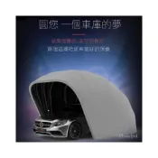 (店+)半自動全自動移動折疊車庫伸縮汽車遮陽棚防暴曬防塵車棚 停車棚 遮雨棚 遮陽棚 帳篷 折疊雨棚