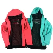 【Superdry】極度乾燥 輕便外套 網眼 防潑水 防水拉鍊 女款 素色 連帽 外套 網眼(輕便外套6617BN1)