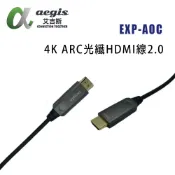 【澄名影音展場】aegis艾吉斯 EXP-AOC 2.0版光纖HDMI線/支援AOC 4K光纖HDMI線