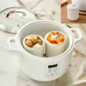 全球選品1館 生活百貨 陶瓷燉盅健康隔水燉盅家用燉盅杯燉鍋帶蓋內膽燕窩養身碗