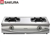 【QKShopping】SAKURA櫻花牌 瓦斯爐 G5900S 雙炫火珍珠壓紋台爐