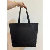 tods Tod's Wave Bag 黑色 牛皮 豆豆 托特包 肩背包 手提包 購物包 購物袋