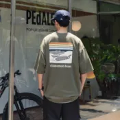 🔥【NTD】絕版款 Patagonia元素 MIT台灣製造 嘉明湖天際線 圖騰短T 短袖 短踢 短T SBG