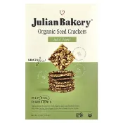 【iHerb】Julian Bakery, 有機種子餅乾，鹽和胡椒，8.4 盎司（238 克）