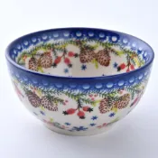 (店+)【波蘭陶】Vena初春遊樂園系列日式飯碗12cm波蘭手工製餐碗湯碗 入厝禮
