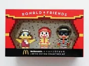 2016 日本 麥當勞 限定 KAWADA 河田積木 × NANOBLOCK 漢堡神偷 大鳥姐姐 麥當勞叔叔 非 樂高