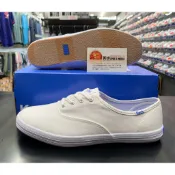 免運 黃蜂體育 Keds 女鞋 寬楦 CHAMPION 經典帆布鞋-白色 平底鞋 小白鞋 W110020 WF34000