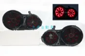 大禾自動車 風火輪光條 LED 燻黑尾燈 適用 SKYLINE GTR R35 07-15