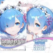 【澀系列】 長條抱枕 等身抱枕 二次元 全身抱枕 原創雷姆從零開始的異世界生活動漫周邊等身可定製抱枕套 a11