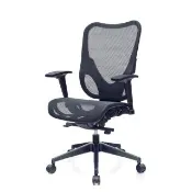 【Mesh 3 Chair】華爾滋人體工學網椅-無頭枕-酷黑(人體工學椅、網椅、電腦椅)