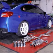 KP擎利國際 SUBARU WRX 第四代 RD排氣管 不鏽鋼中尾段四出
