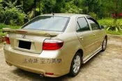 法克斯~toyota vios 手工改 後保桿 含led燈 完工