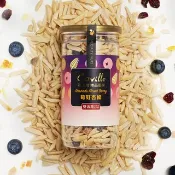 【可夫萊精品堅果】雙活菌莓好杏條200g/罐-杏仁條、藍莓、蔓越莓