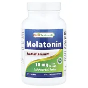 【iHerb】Best Naturals, 褪黑荷爾蒙，10 毫克，120 片