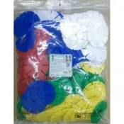 《玩具百寶箱》USL遊思樂益智教具-大圓花片/大雪花片 (160PCS) 益智積木 雪花片 台灣製