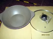 (全新) 瑞士 Moncross 紫汰石不沾鍋 絢麗紫鈦石鍋 (28cm湯鍋+28cm玻璃鍋蓋) (韓國原裝進口) 