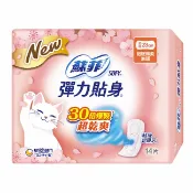 屈臣氏Watsons 蘇菲彈力貼身超薄日用基本23CM 14片