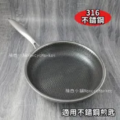 💖台灣製💖平煎鍋 平底鍋 不沾平煎鍋 瑪露塔 陶晶 316不鏽鋼 七層 煎鍋 不沾平底鍋 32/30/34CM 蜂巢鍋