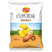 Lay's 樂事 自然美味薄切地瓜片79g大包裝 健康休閒零食 台農57號地瓜 全素 春天的滋味 野餐新夯品 現貨