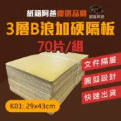《紙箱阿爸》可超取 🏪 K01 29x43 滿箱 圓角紙板 隔板 紙板 瓦楞紙板 瓦楞板 紙餐具隔板 餐飲紙板 外帶隔板