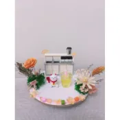 招財貓乾燥花 飲料店開幕  奶油膠 開幕花禮 開幕花 開幕送禮 開幕盆花 開幕乾燥花 開幕禮 開幕名片 開幕桌花