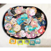 Hello Kitty/30週年紀念/3D磁鐵組/磁鐵/收藏 7-11 集點活動/凱蒂貓磁鐵/凱蒂貓餅乾鐵盒/小丸子磁鐵