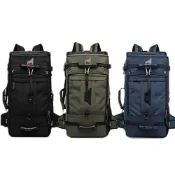 (店+)【攝彩】卡卡-2070三用登山包 加大號(50L大容量 雙肩手拿側背筆電 3WAY手提旅行運動包 多功能商務通勤)