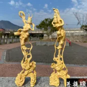 黃楊木雕敦煌飛天神像二音仕女中式居家裝飾品古典美女工藝品擺飾